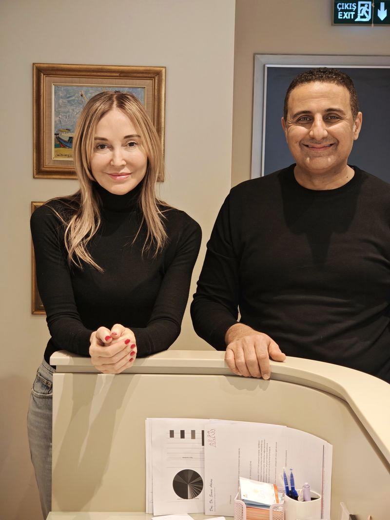 Berna and Sameh, multilingual patient coordinators at Dr. Senai Aksoy IVF Clinic Istanbul
